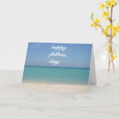 Vatertagskarte Karte (Gelbe Blume)