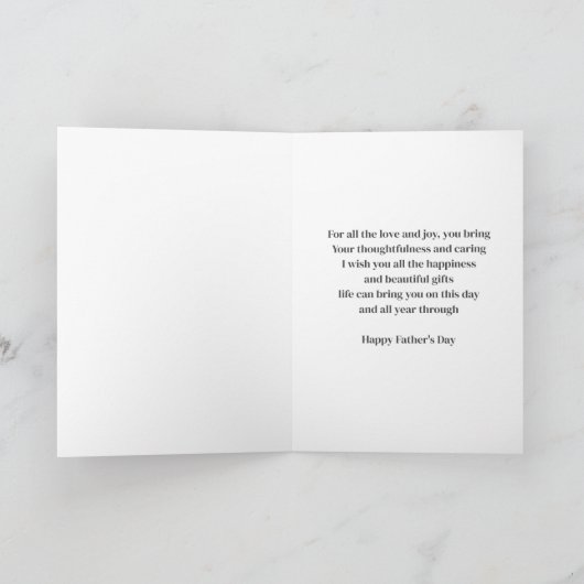 Vatertagskarte Karte (Innenseite)