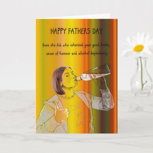 Vatertagskarte Karte (Kleine Pflanze)