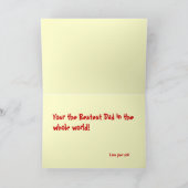 Vatertagskarte Karte (Innenseite)