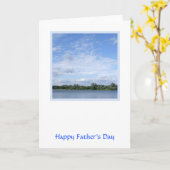 Vatertagskarte Karte (Gelbe Blume)