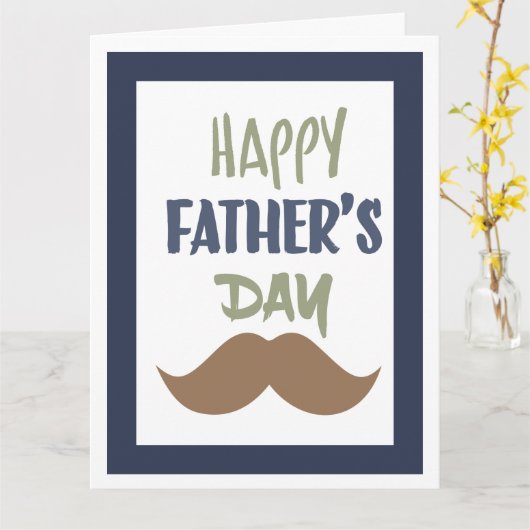 Vatertagskarte Karte (Gelbe Blume)