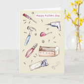 Vatertagskarte Karte (Gelbe Blume)