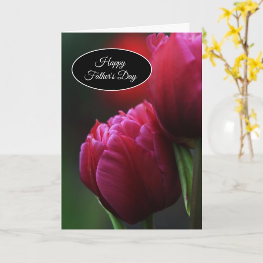 Vatertagskarte Karte (Gelbe Blume)