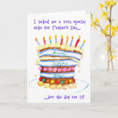 Vatertagskarte Karte (Gelbe Blume)