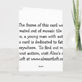 Vatertagskarte Karte (Rückseite)