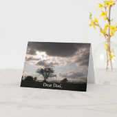 Vatertagskarte Karte (Gelbe Blume)