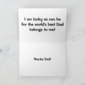 Vatertagskarte Karte (Innenseite)