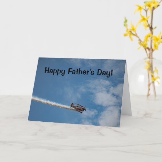 Vatertagskarte Karte (Gelbe Blume)