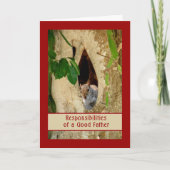 Vatertagskarte, Liebe teilen Karte (Vorderseite)