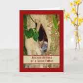 Vatertagskarte, Liebe teilen Karte (Gelbe Blume)