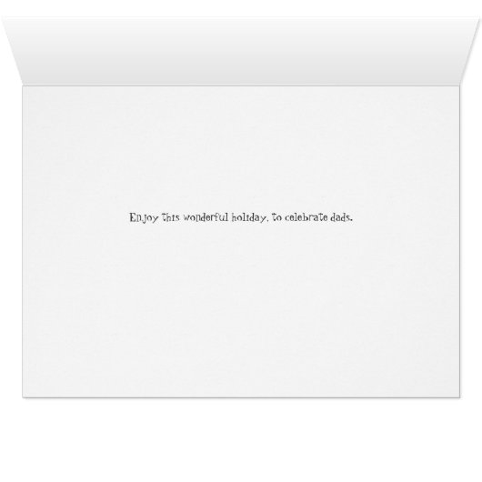 Vatertagskarte mit Enten (Innenansicht Horizontal (Unten))