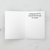 Vatertagskarte/Personalisieren, weil Karte (Innenseite)