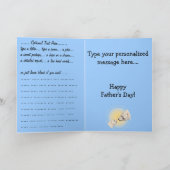 Vatertagskarte Polar Bear Grußkarte Karte (Innenseite)