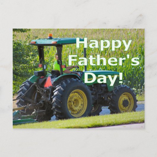 Vatertagskarte Postkarte (Vorderseite)