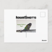 Vatertagskarte Postkarte (Rückseite)