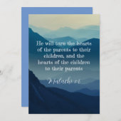 Vatertagskarte - Religiös - Christlich - Bibel Feiertagskarte (Vorne/Hinten)