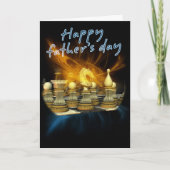 Vatertagskarte - Schach Karte (Vorderseite)