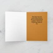 Vatertagskarte vom Bluthund Hund Karte (Innenseite)