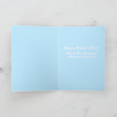 Vatertagskarte vom Hund Karte (Innenseite)