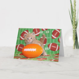 Vatertagskarte von einer Coolen Katze zur anderen Karte