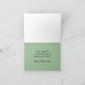 Vatertagskarte von Kind Karte (Innenseite)