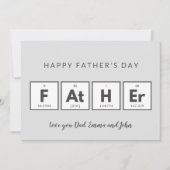 Vatertagskarten Cool Spaß Dankeskarte (Vorderseite)