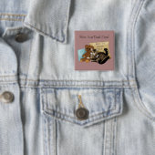 Vatertagskatze Button (Beispiel)