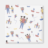 Vatertagsmagnet Magnet (Vorne)