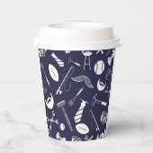 Vatertagsmarine Pappbecher (Rückseite)