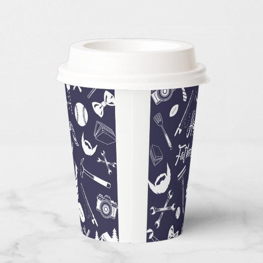 Vatertagsmarine Pappbecher (Rechts)