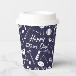 Vatertagsmarine Pappbecher