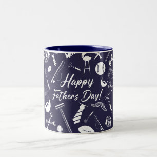 Vatertagsmarine Zweifarbige Tasse