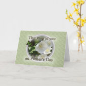 Vatertagsverlust eines Kindes Karte (Gelbe Blume)