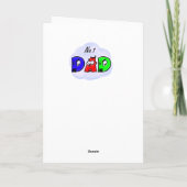 Vatertagswörtersuche Karte (Rückseite)