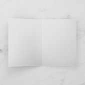 Vatertagszeitung (anpassbar) karte (Innenseite)