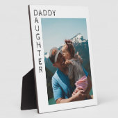 Vatertochter Personalisiertes Foto Fotoplatte (Seite)