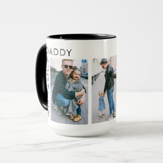 Vatertochter Personalisiertes Foto Tasse (Vorderseite Links)
