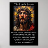Vaterunser Passion Christi Dornenkrone Poster (Vorne)