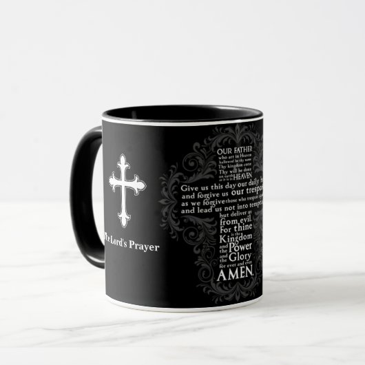 Vaterunser Tasse (Vorderseite Links)