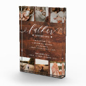 Vaterwörterbuch Definition Foto Collage Wood (Rechts)