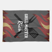 Vathatag Geschenkküche Handtuch für Grillmeister P (Horizontal)