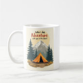 Vathers Day Adventure Camping Theme Kaffeetasse (Links)