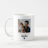 Vathers Day Dada Foto Kaffeetasse (Links)