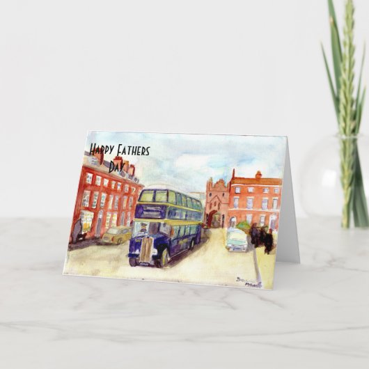 Vathers Day East Yorkshire AEC Regent Card Karte (Vorderseite)