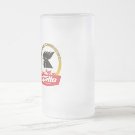 Vathers Day Gallo Mattglas Bierglas (Mittel)