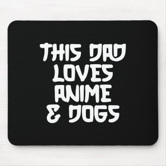 Vathers Day Japanisch Manga Otaku Kawaii Anime Vat Mousepad (Vorne)