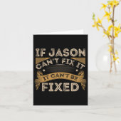 Vathers Day Jason Quote Karte (Gelbe Blume)