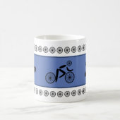 Vathers Day lustiger Radfahrer-Sondertext Tasse (Mittel)