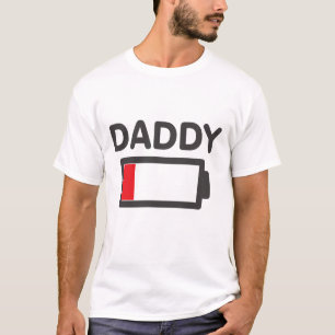 Vati abgelassene Batterie T-Shirt